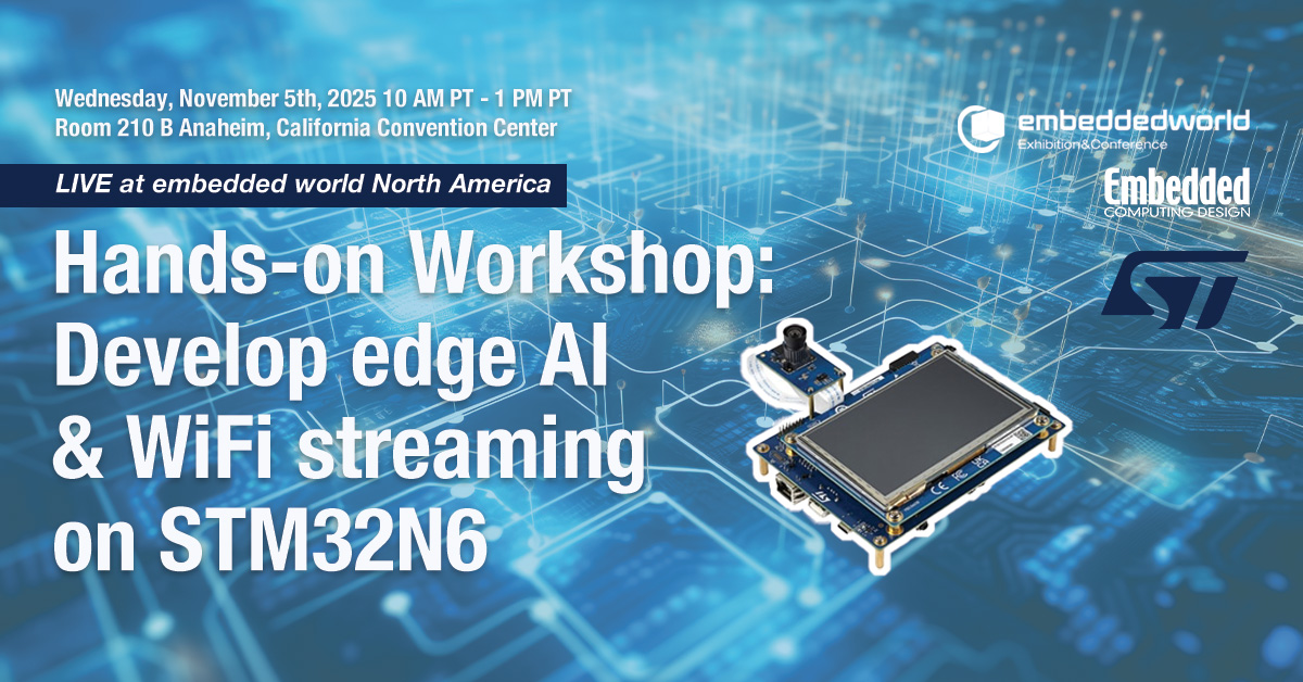 Develop edge AI and WiFi streaming on STM32N6
