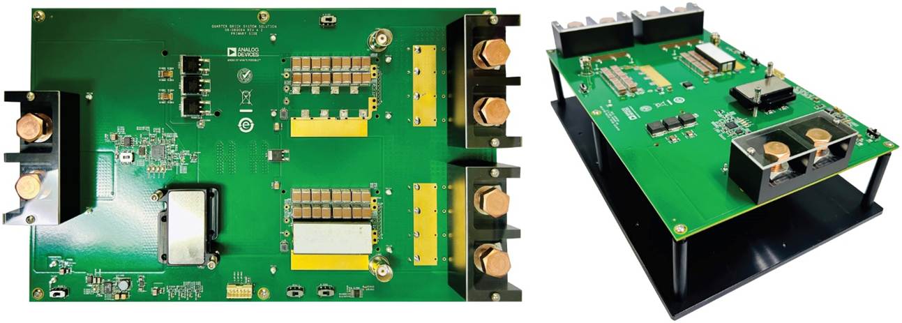 Figure 5. ADI’s quarter brick solution reference design hardware for a 54 V-to-12 V system application.