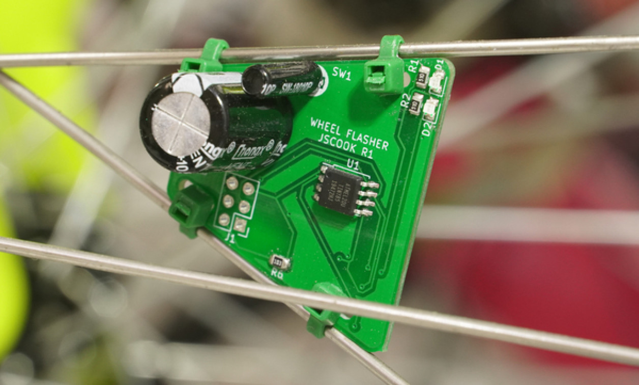 Designing an Automatic Bicycle Wheel Light PCB Embedded Computing Design