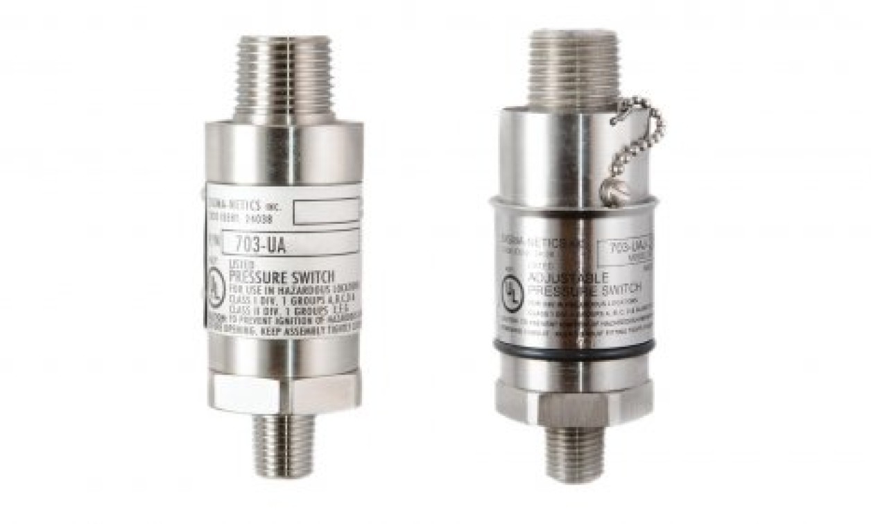 Announces ULRated Pressure Switches for Explosive
