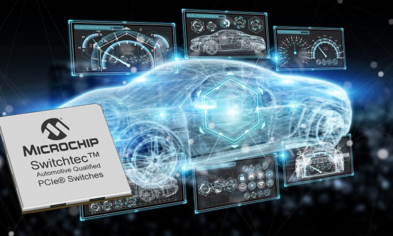 Microchip Introduces Industry’s First AutomotiveQualified Gen 4 PCIe