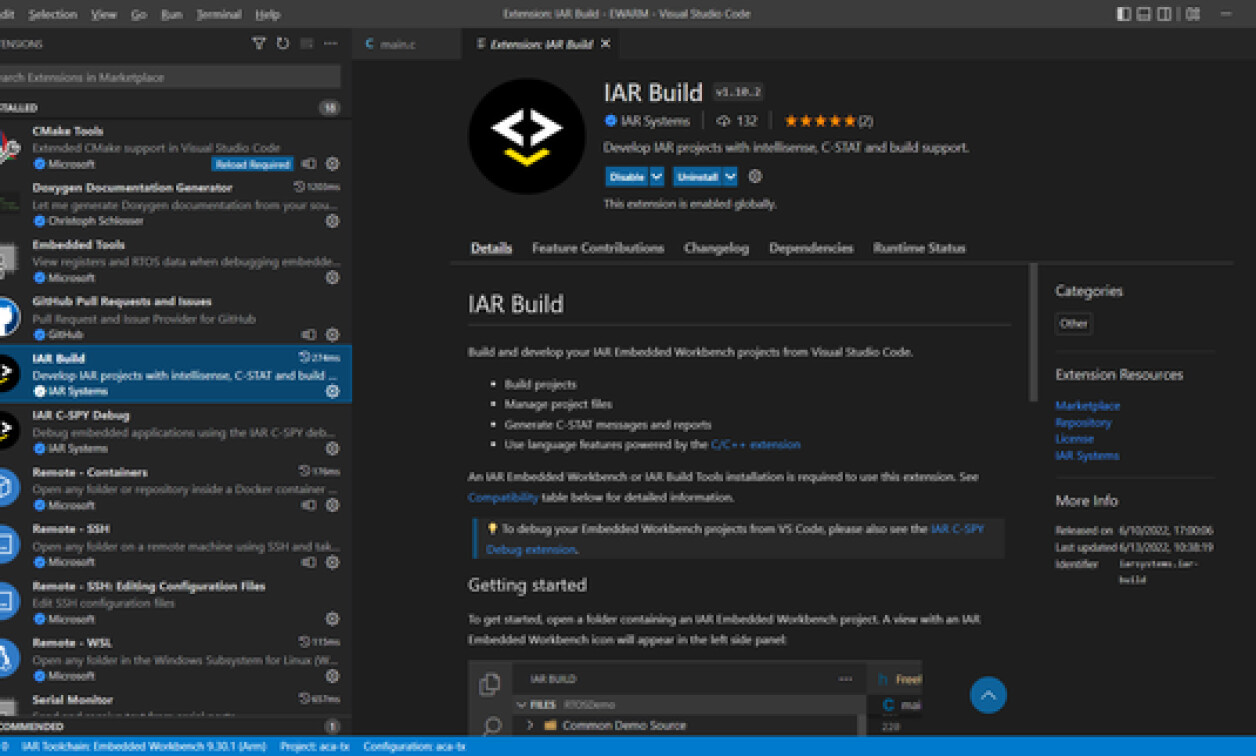 IAR Systems extends Visual State with Java and C# support