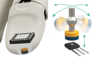 Melexis Tactaxis Tactile Sensor That can Determine Joystick Type Motion