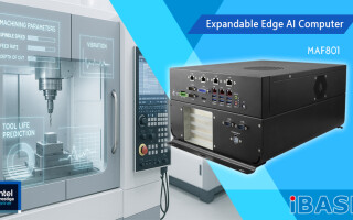 IBASE MAF801 Edge AI platform is designed for industrial automation applications