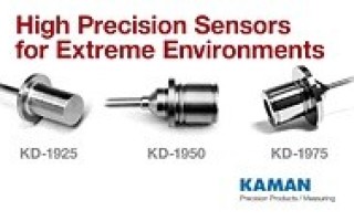 Kaman Measuring Announces Extreme Environment Displacement Sensors and Systems for High Pressure, Low Temperature, and High Temperature Apps